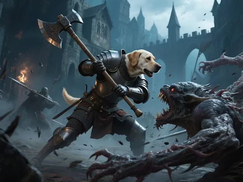 From Stray to Savior: The Dog Knight Who Defied Destiny