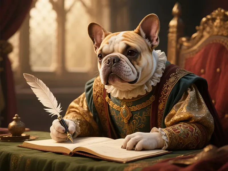 Medieval bulldog poet’s amazing journey